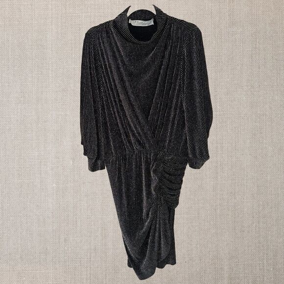 IRO Absalon Ruched Metallic Dress - Picture 5 of 10